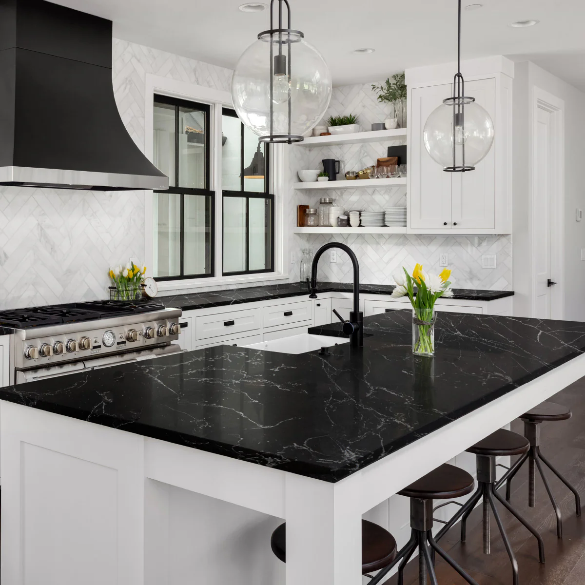 Giani Belgotta Black Marble Countertop Paint Kit - Image 3
