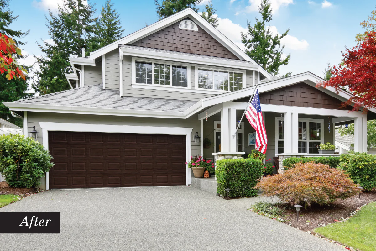 Giani Black Walnut Wood Look Kit for Garage Doors - Image 5