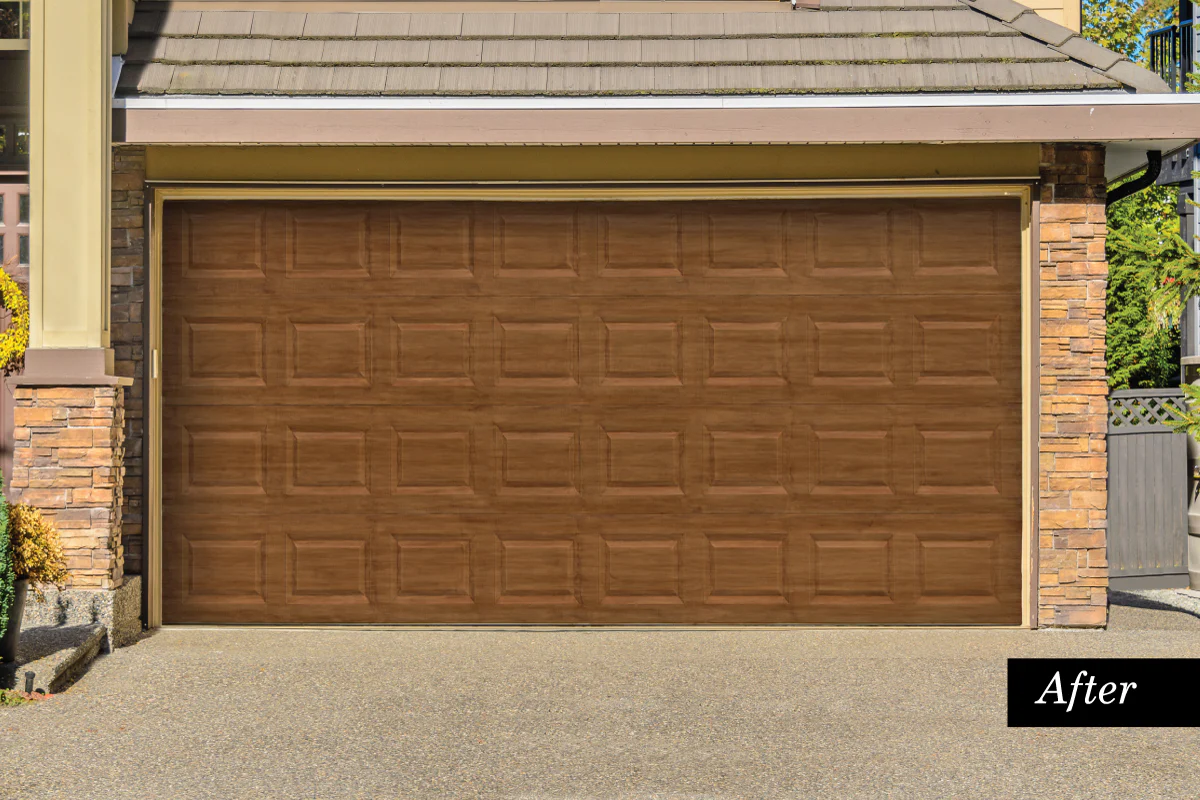 Giani Red Oak Wood Look Kit for Garage Doors - Image 5