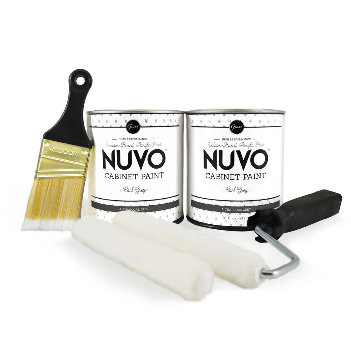 Nuvo Earl Grey Cabinet Paint Kit - Image 4